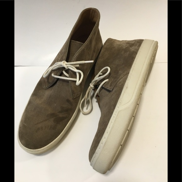 Vince Chelsea Suede Lace-Up Ten Sneaker 10,5 M - Picture 7 of 8